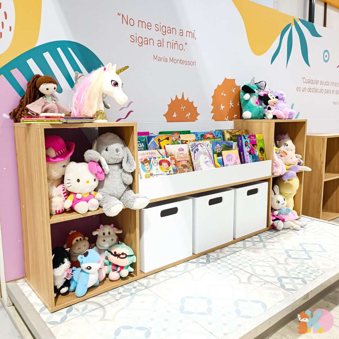 Organizador de Juguetes con Biblioteca Montessori y Cajones - Imagen 4