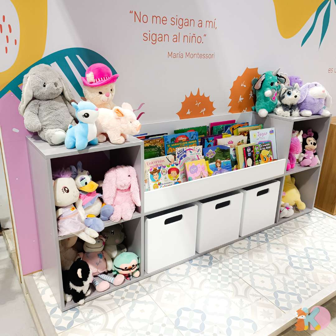Organizador de Juguetes con Biblioteca Montessori y Cajones - Imagen 5