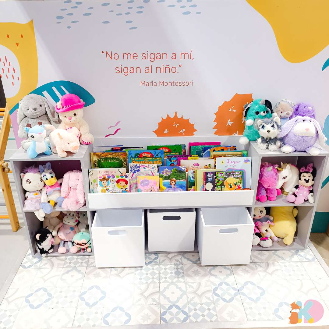 Organizador de Juguetes con Biblioteca Montessori y Cajones - Imagen 6