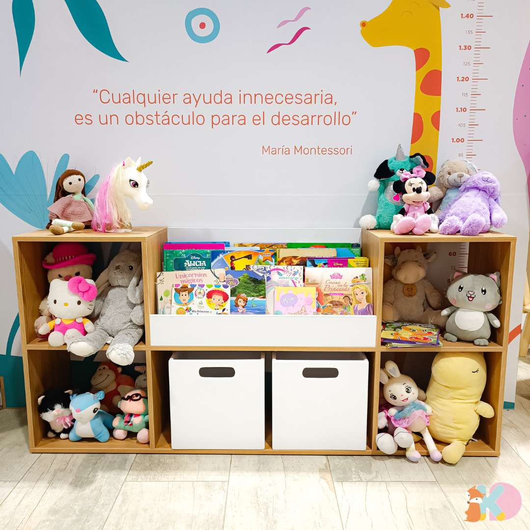 Organizador de Juguetes con Biblioteca Montessori y Cajones - Imagen 7