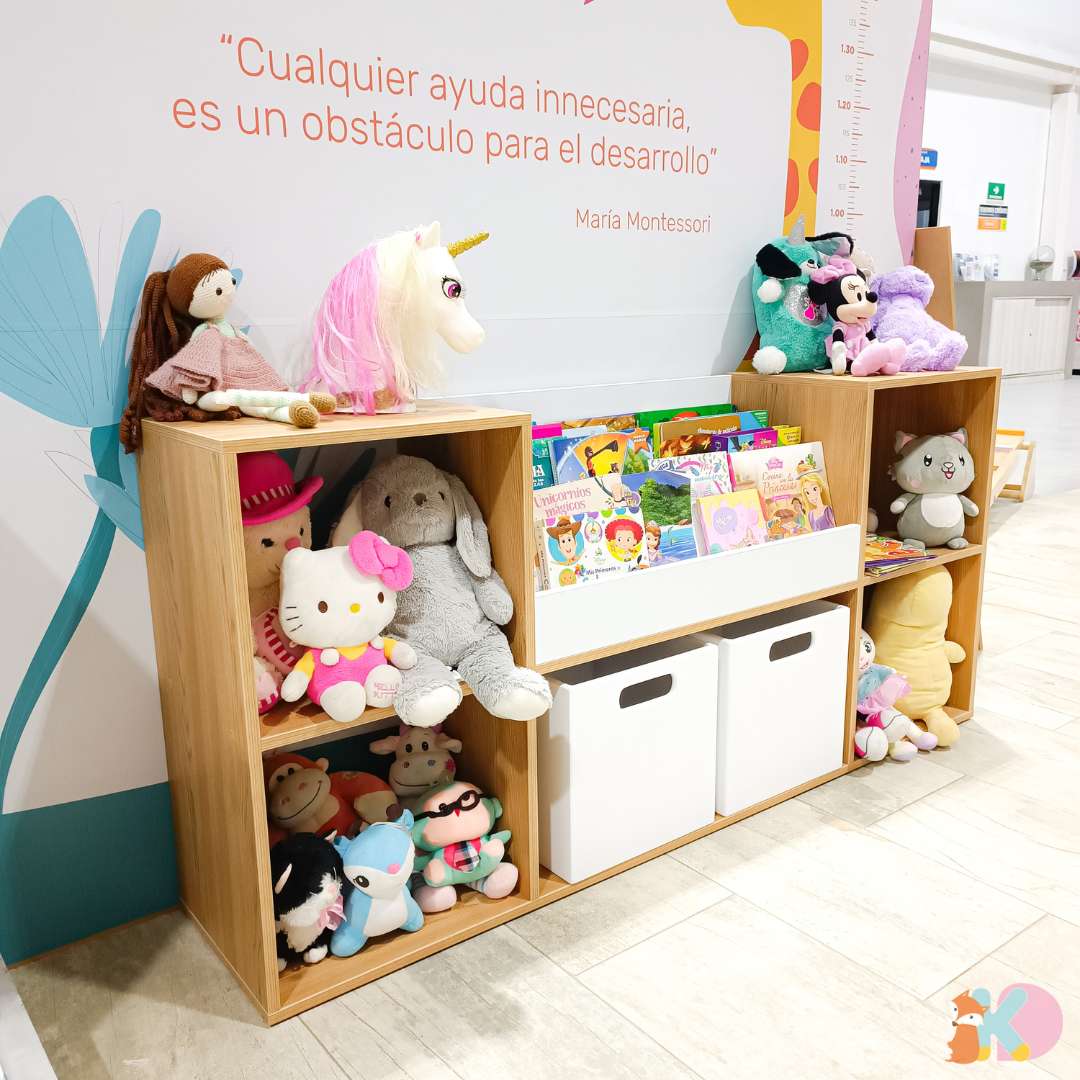 Organizador de Juguetes con Biblioteca Montessori y Cajones - Imagen 8