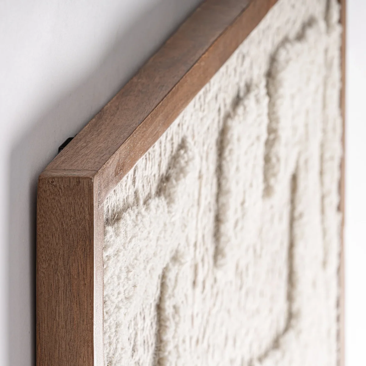 Cuadro Triton en algodón beige – Estilo Contemporáneo - Imagen 4